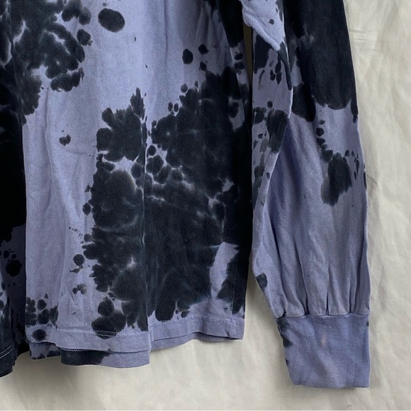 The Simpsons Treehouse of Horror Alien Tie-Dye Long Sleeve Shirt Size Medium - Picture 12 of 16